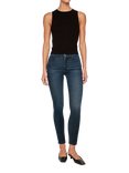 DL1961 Farrow Skinny High Rise Instasculpt Ankle Jeans, Dark Indigo