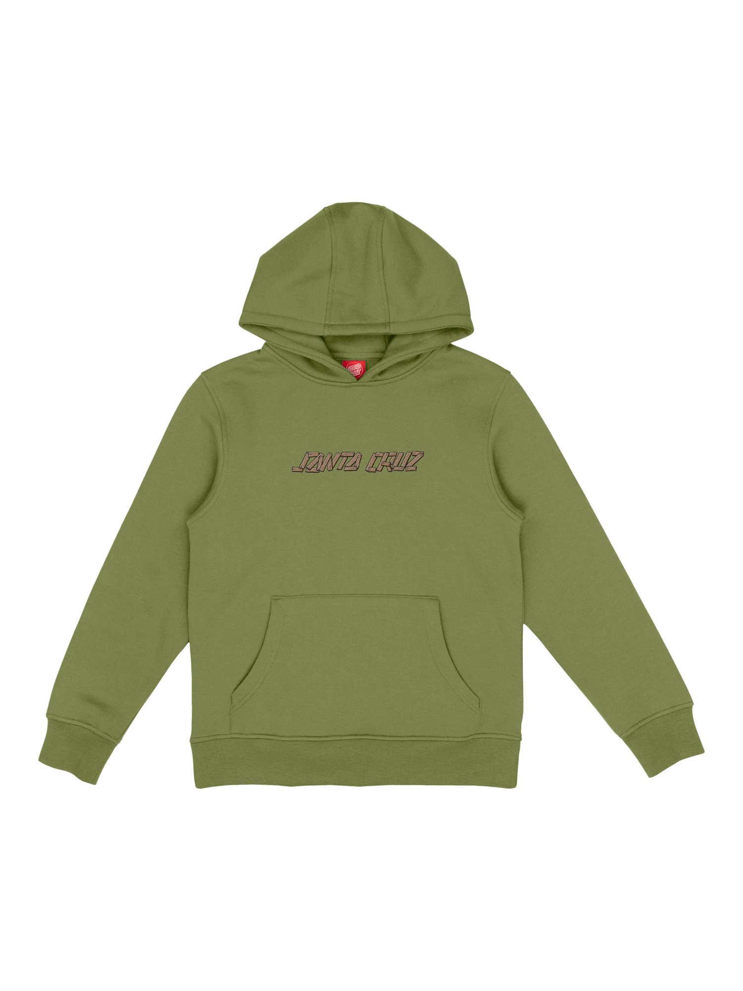 Product image 1 of 2, which shows Santa Cruz Kids' Grizzly Hoodie, Iguana, 6-8 years