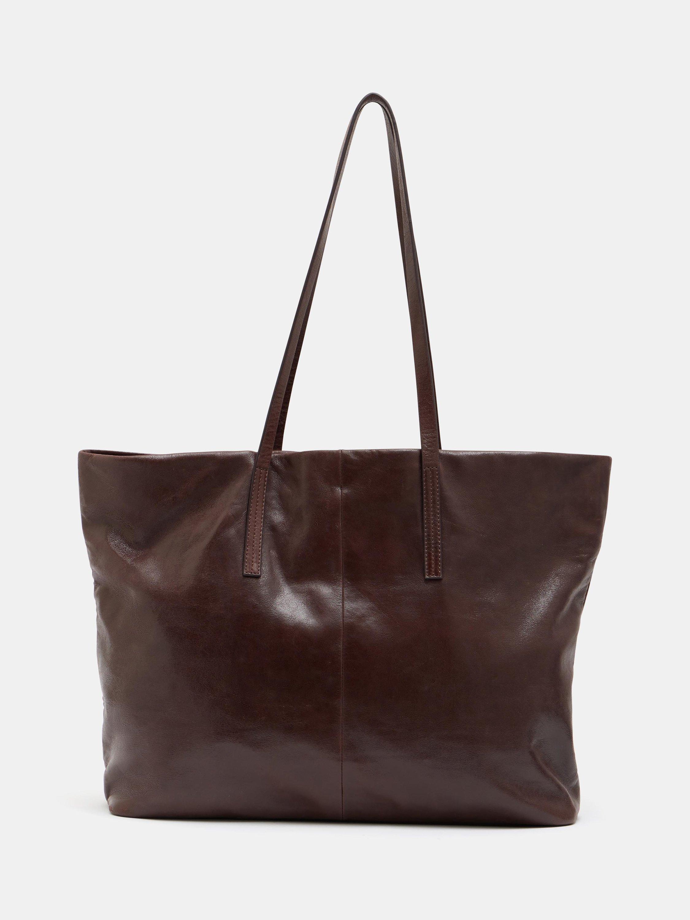 HUSH Patent Leather Tote Bag