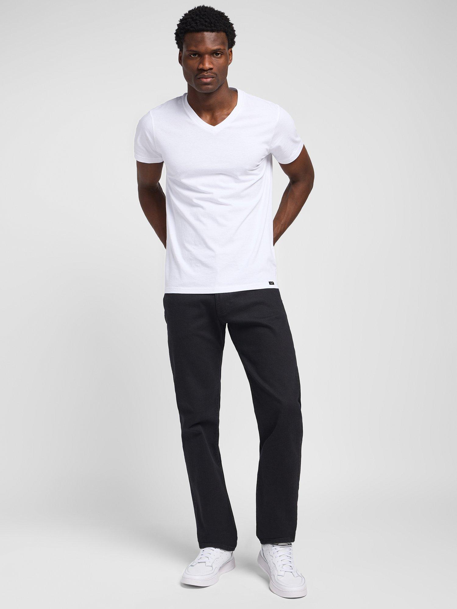 Product image 3 of 5, which shows Lee Extreme Motion Slim Fit Jeans, Black, 30S