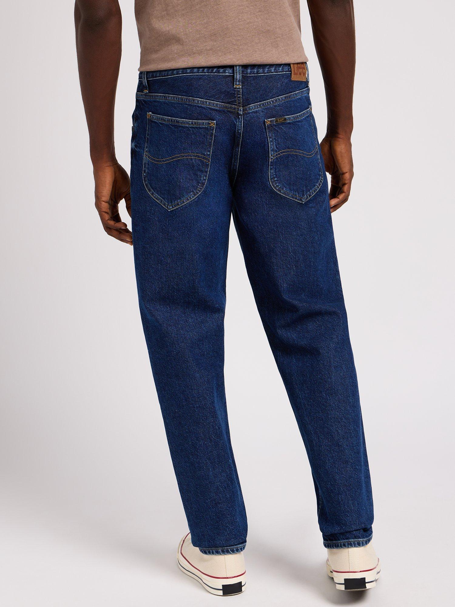 Product image 2 of 6, which shows Lee Oscar Relaxed Fit Jeans, Blue Nostalgia, 30S
