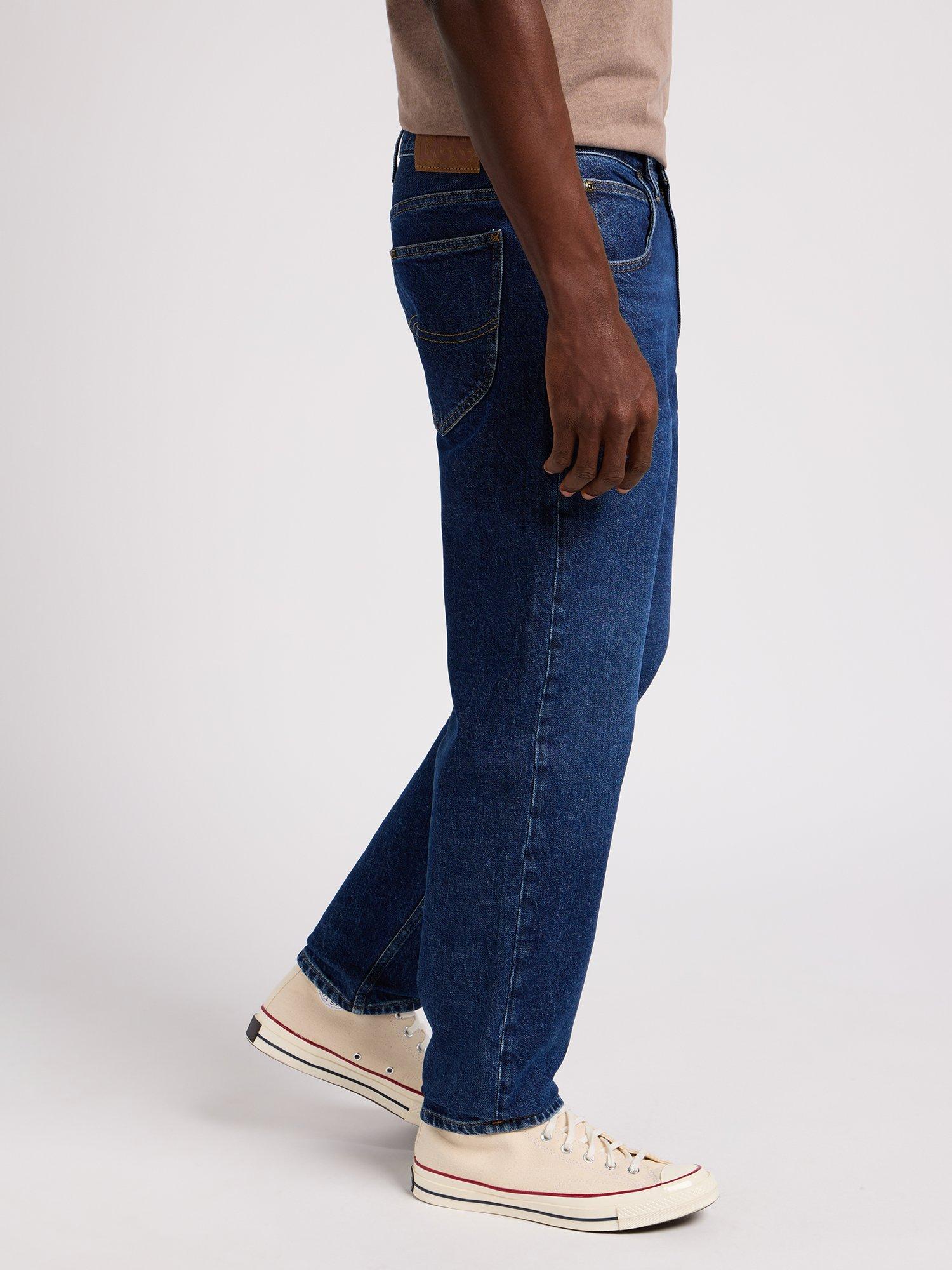 Product image 4 of 6, which shows Lee Oscar Relaxed Fit Jeans, Blue Nostalgia, 30S