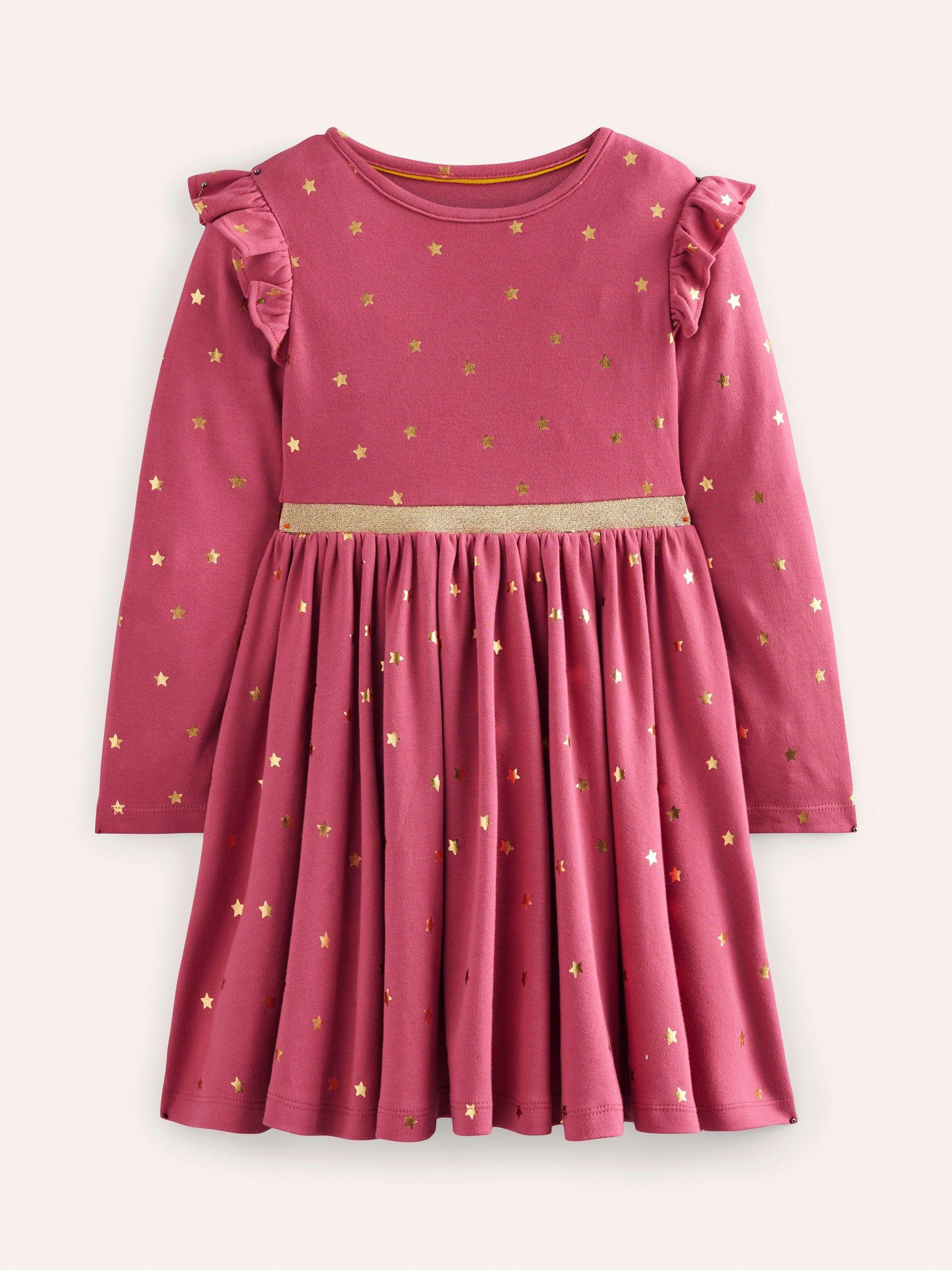 Mini Boden Big Appliqué Dress Formica Pink orders Ballerina Bunny (3-4Y)