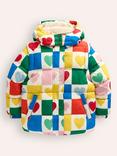 Mini Boden Kids' 2-in-1 Padded Coat, Multi