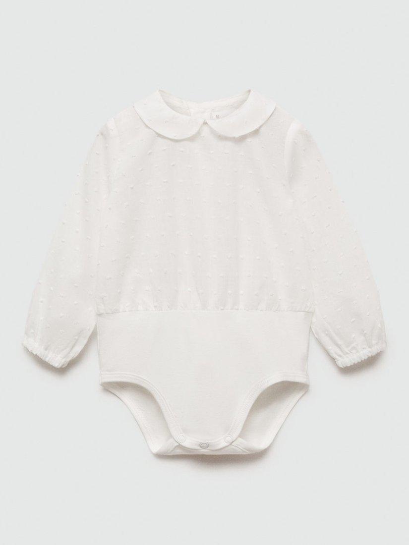 Mango Baby Pablo Blouse, White