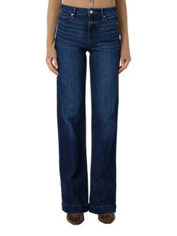 PAIGE Leenah Wide Leg Jeans, Praline - view 2, Praline