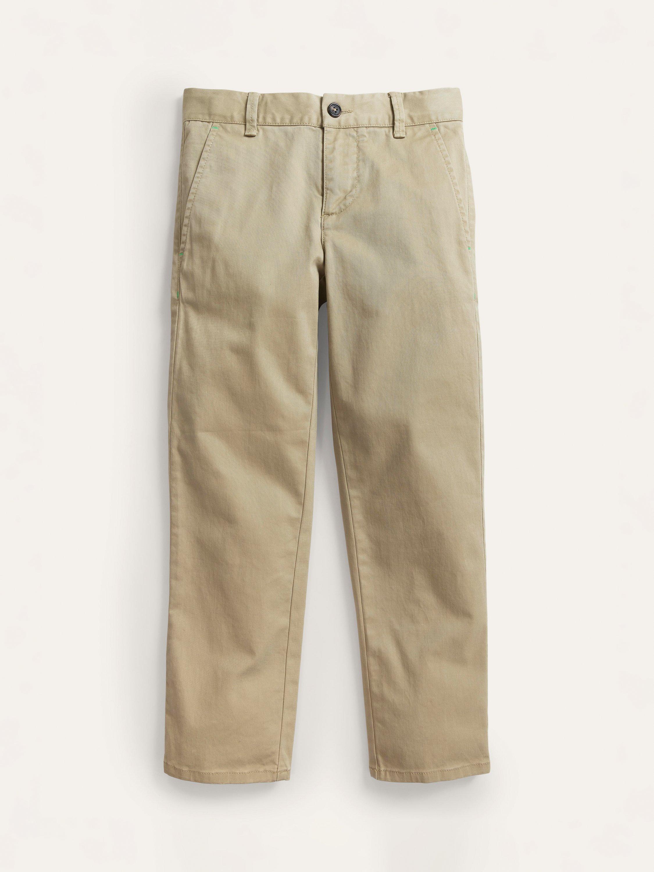 Product image 1 of 3, which shows Mini Boden Classic Chinos, Classic Tan, 5 years