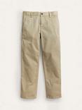 Mini Boden Kids' Classic Chinos, Classic Tan