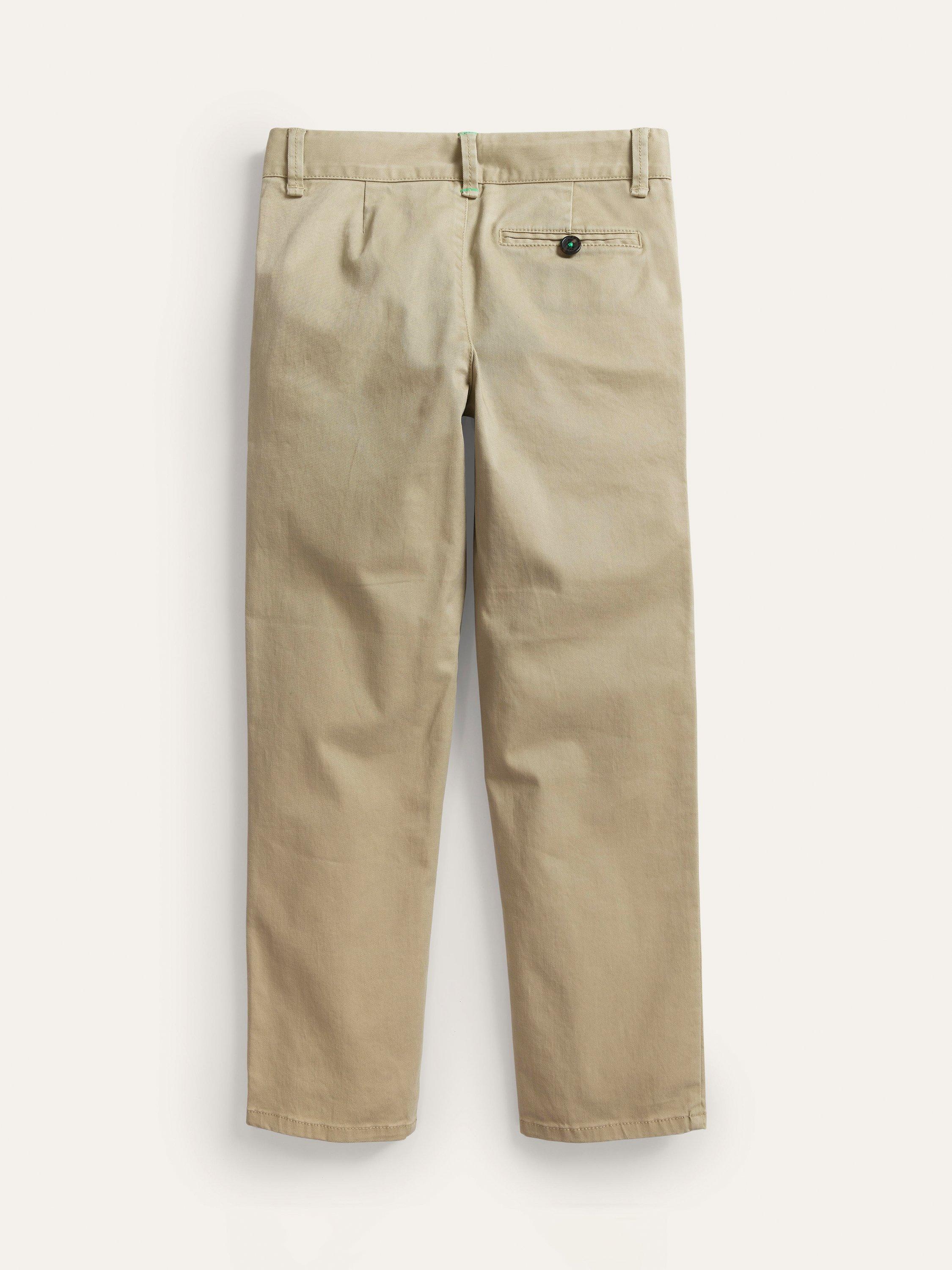 Product image 2 of 3, which shows Mini Boden Classic Chinos, Classic Tan, 5 years