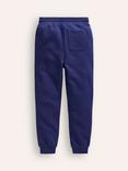 Mini Boden Kids' Glow in the Dark Halloween Joggers, College Navy