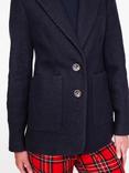 Boden Marylebone Textured Wool Rich Blazer