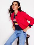 Boden Zip Through Wool Blend Jacket, Scarlett