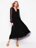 Boden Christina Polka Dot Tulle Midi Dress