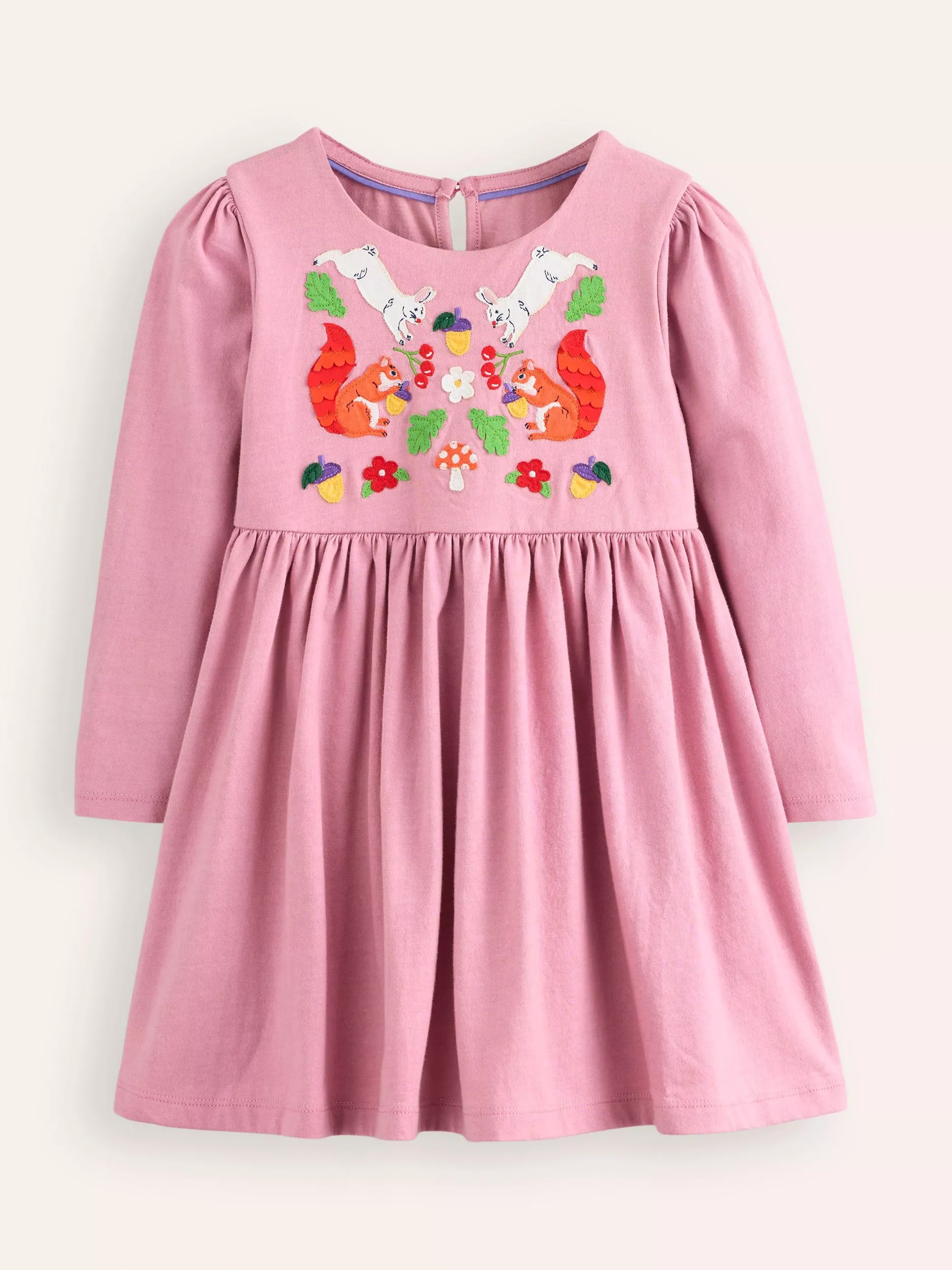 NWT outlet MINI BODEN Colorblock Appliqué Cotton Corduroy Dress-4-5Y