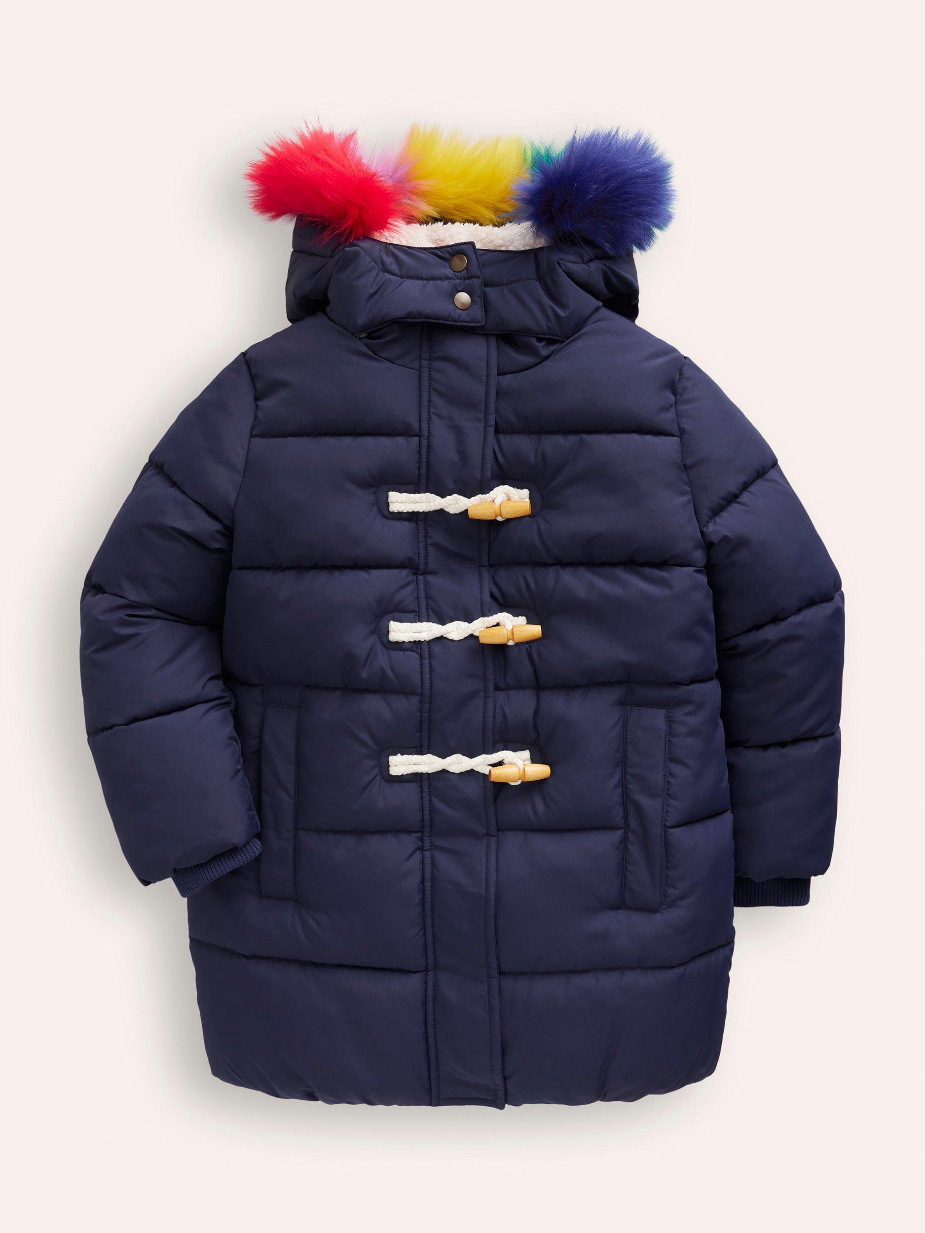 Rainbow hood parka best sale