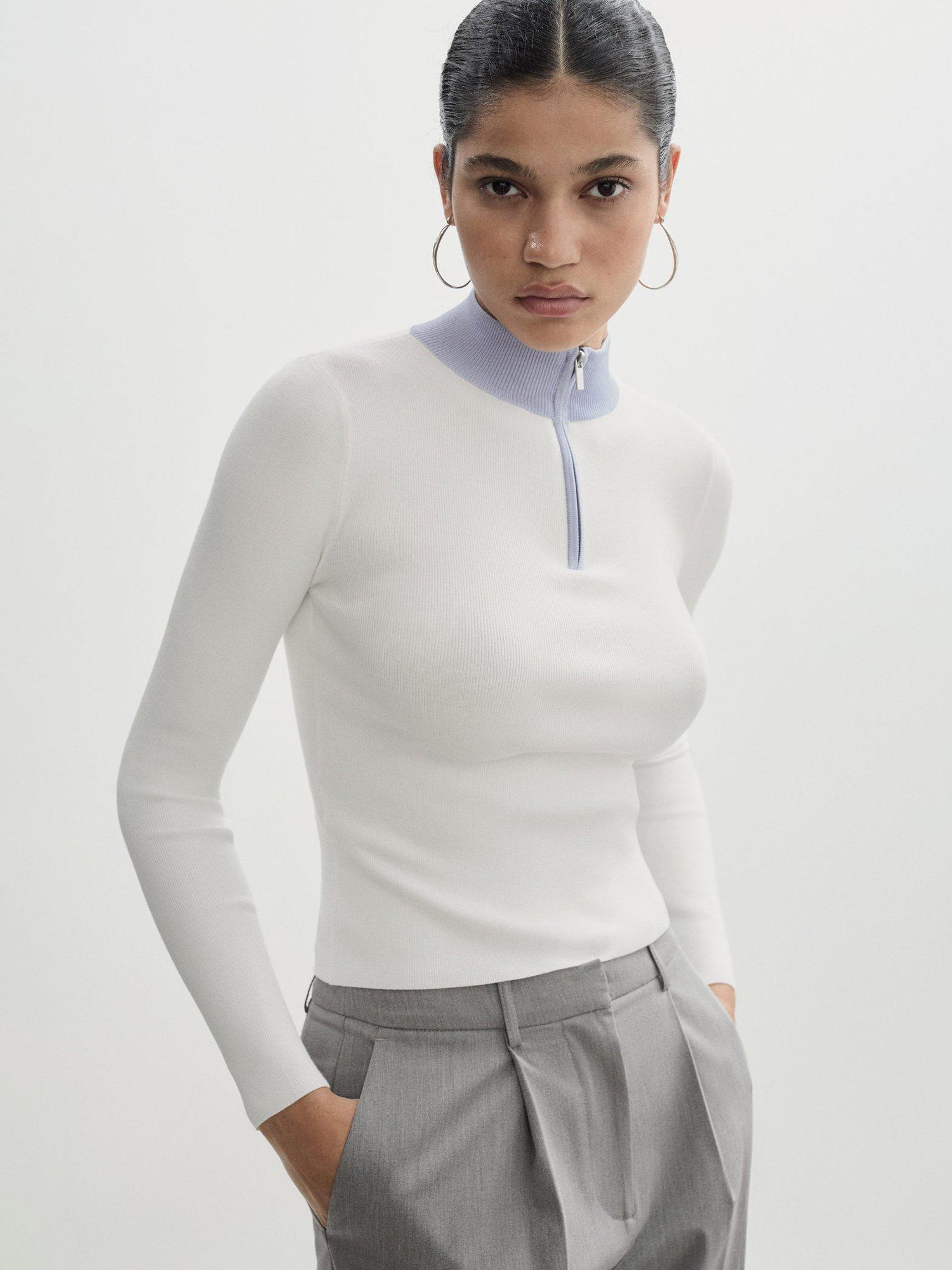 Mango League Contrast Jumper