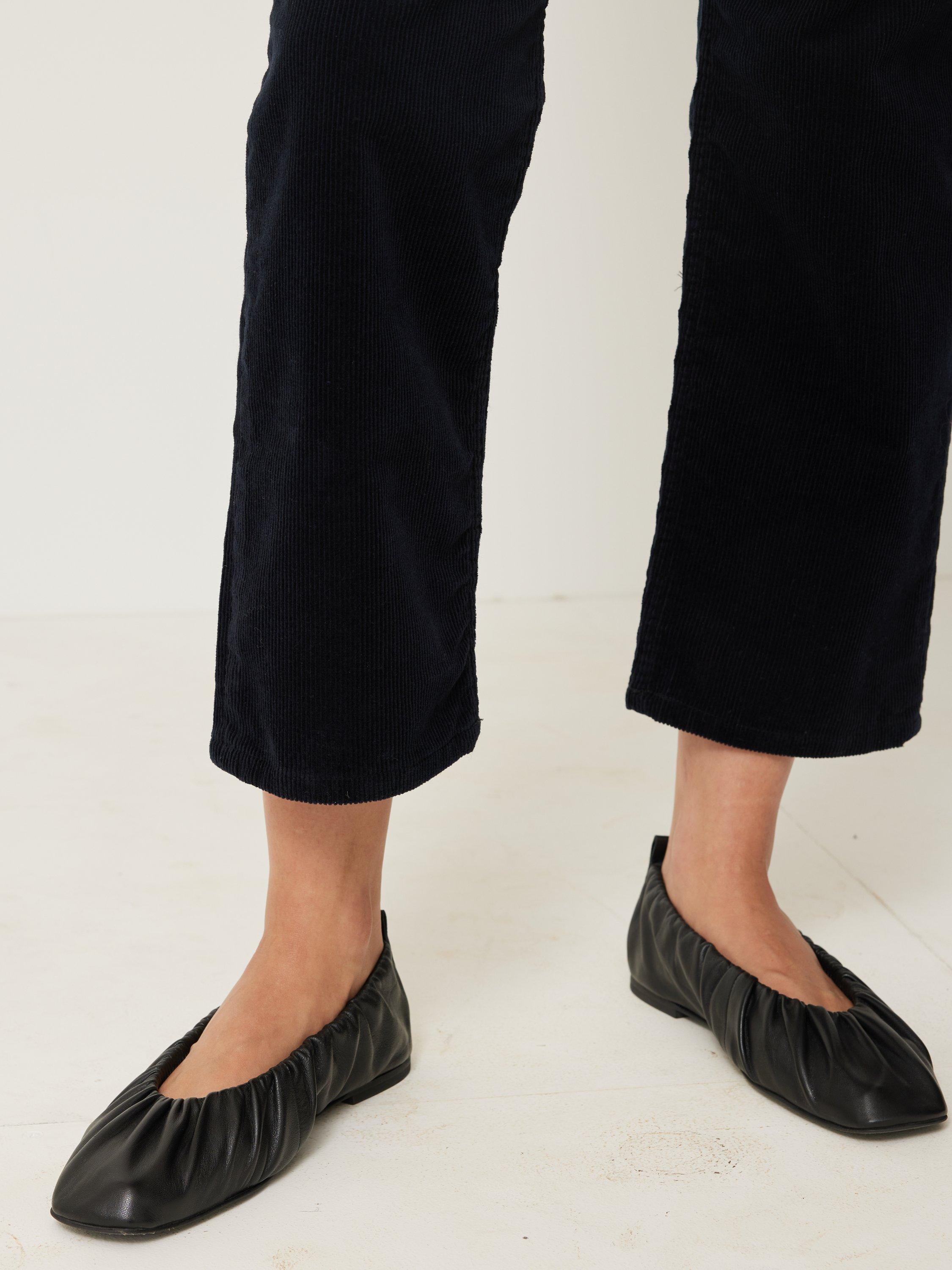 Product image 5 of 5, which shows Jigsaw Delmont Corduroy Tapered Jeans, Navy, 32