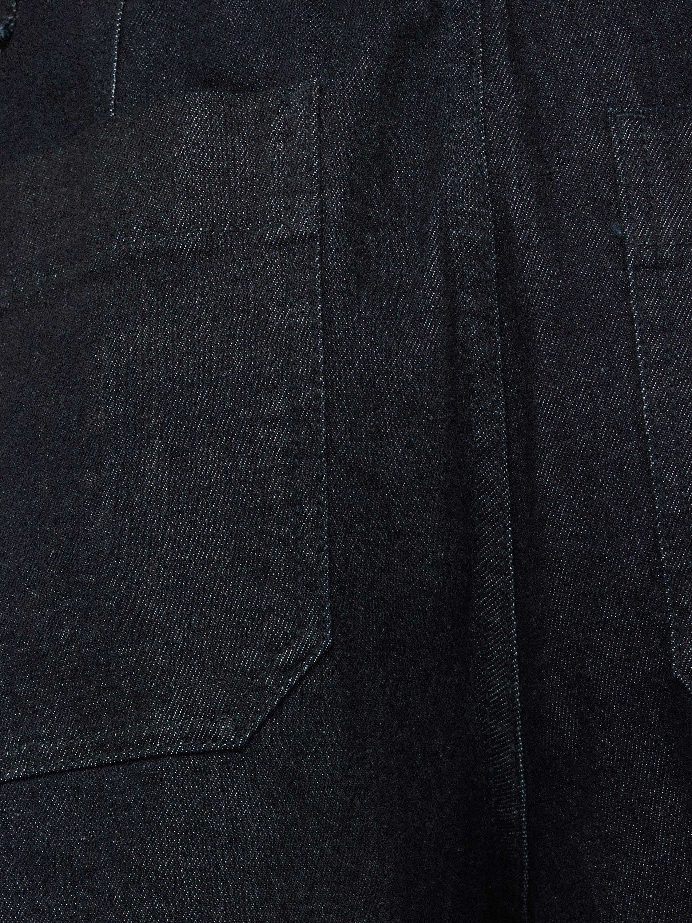 Product image 6 of 7, which shows Jigsaw Hampstead Wide Leg Jeans, Blue, 6