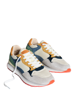 HOFF City Bangkok Suede Lace Up Trainers, Multi - view 2, Multi