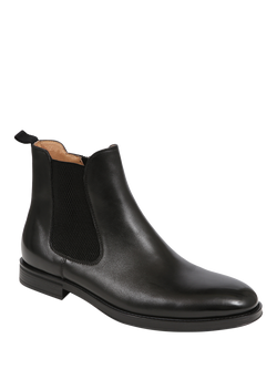 Jones Bootmaker Gibson Leather Chelsea Boots - view 2, Black