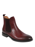 Jones Bootmaker Gibson Leather Chelsea Boots, Burgundy