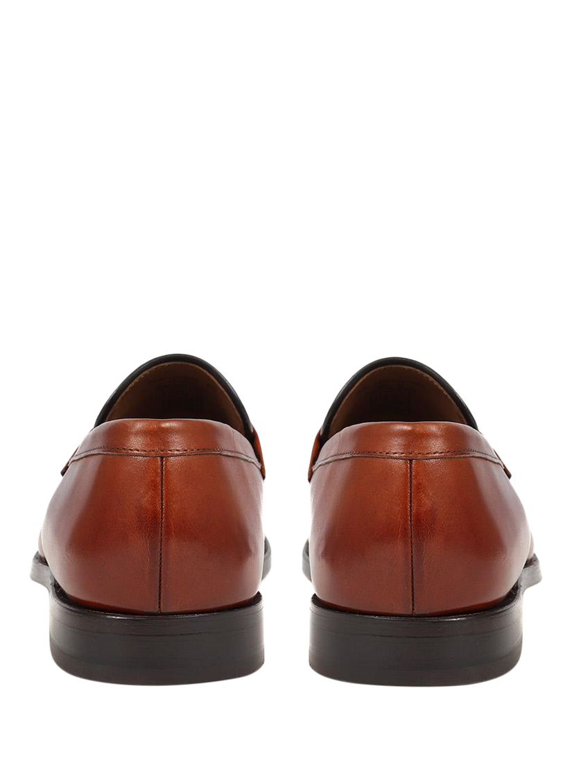 Product image 3 of 5, which shows Jones Bootmaker Barcelona 2 Leather Loafers, British Tan, 6