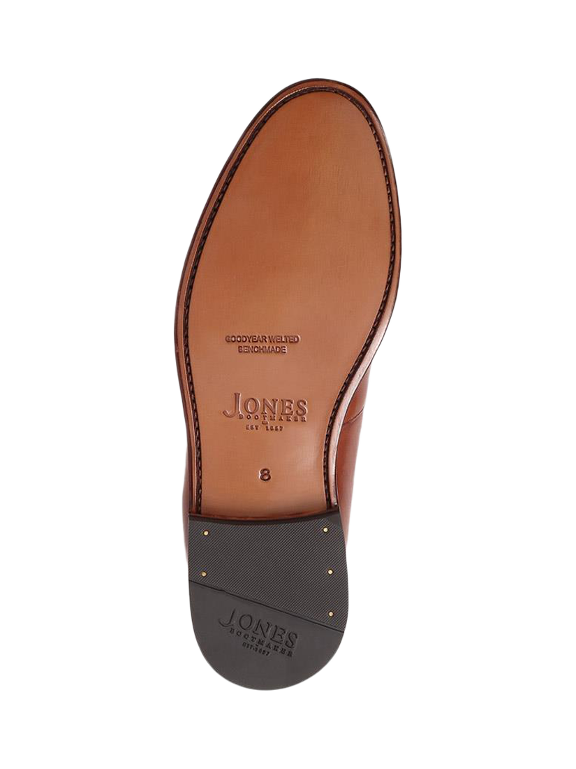 Product image 5 of 5, which shows Jones Bootmaker Barcelona 2 Leather Loafers, British Tan, 6