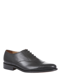 Jones Bootmaker Barnet Leather Oxford Shoes - view 2, Black