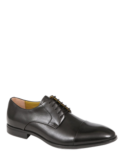 Jones Bootmaker Maidenhead Leather Oxford Shoes, Black - view 2, Black