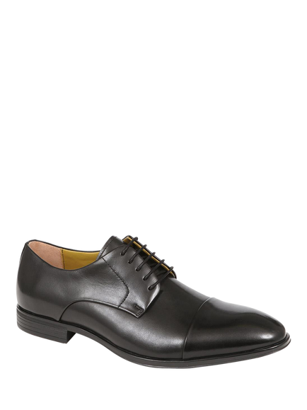Jones Bootmaker Maidenhead Leather Oxford Shoes, Black - view 2, Black