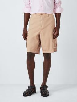 John Lewis Cotton Cargo Shorts, Cornstalk