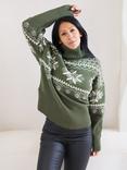 The Little Tailor Snowflake Cotton Jumper