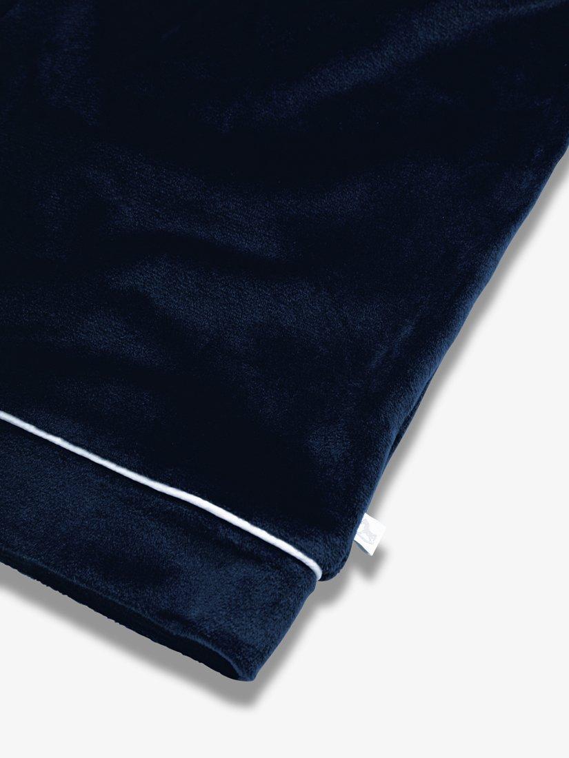 Product image 8 of 11, which shows The Little Tailor Velour Pyjama Set, Navy, S