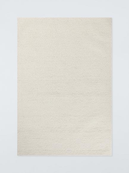 John Lewis Boucle Pure Wool Hand Tufted Rug, Ivory, Ivory