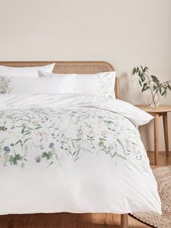 John Lewis Floral Border Duvet Cover Set - view 2, Multi