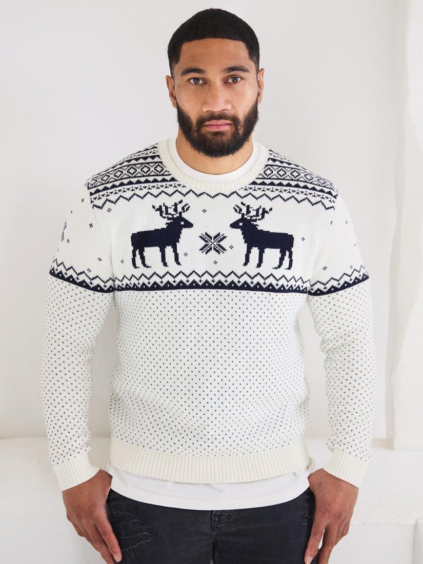 Product image 1 of 7, which shows Fairisle Jumper - c NTCR S