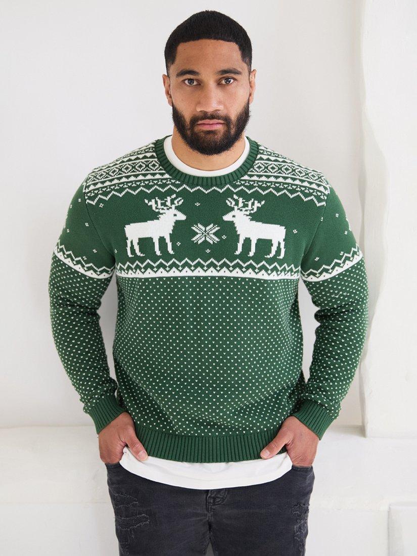 Product image 1 of 7, which shows Fairisle Jumper - g GNDK S