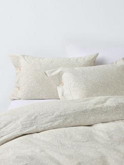 John Lewis Hidcote Duvet Cover Set, Putty