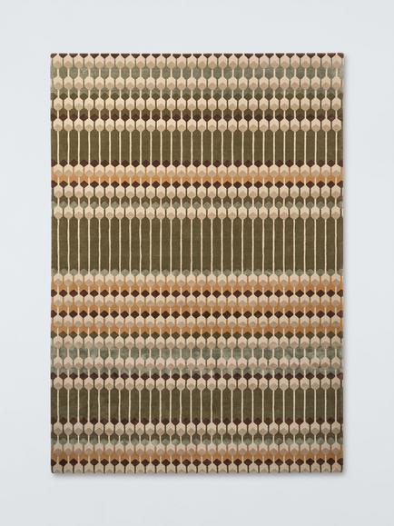 John Lewis Hive Rug, Cocoa, Cocoa