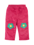 Frugi Baby Trixy Organic Cotton Corduroy Reversible Trousers, Pink/Multi