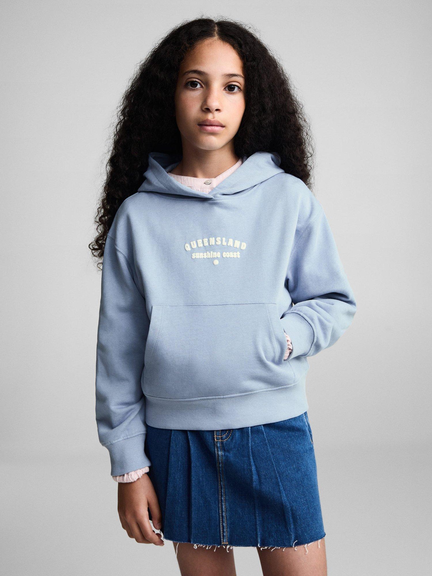 Hoodie pastel blue hotsell