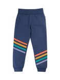 Frugi Kids' Perrin Parsnip Stripe Joggers, Navy