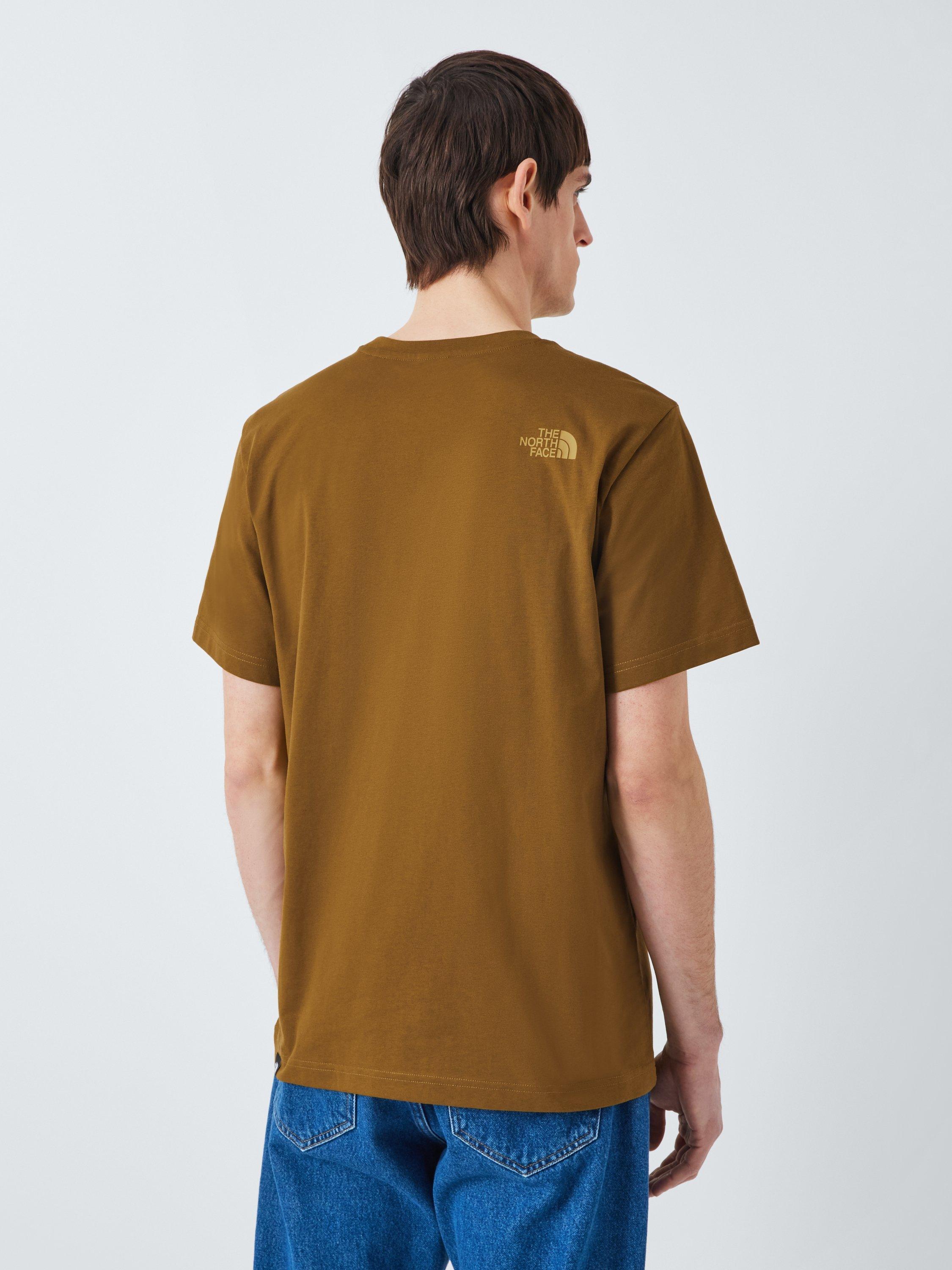 Product image 2 of 6, which shows The North Face Easy Short Sleeve T-Shirt, Green, L