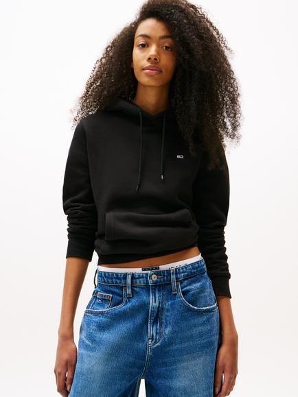 Tommy Hilfiger Tommy Jeans Regular Fit Hoodie, Black