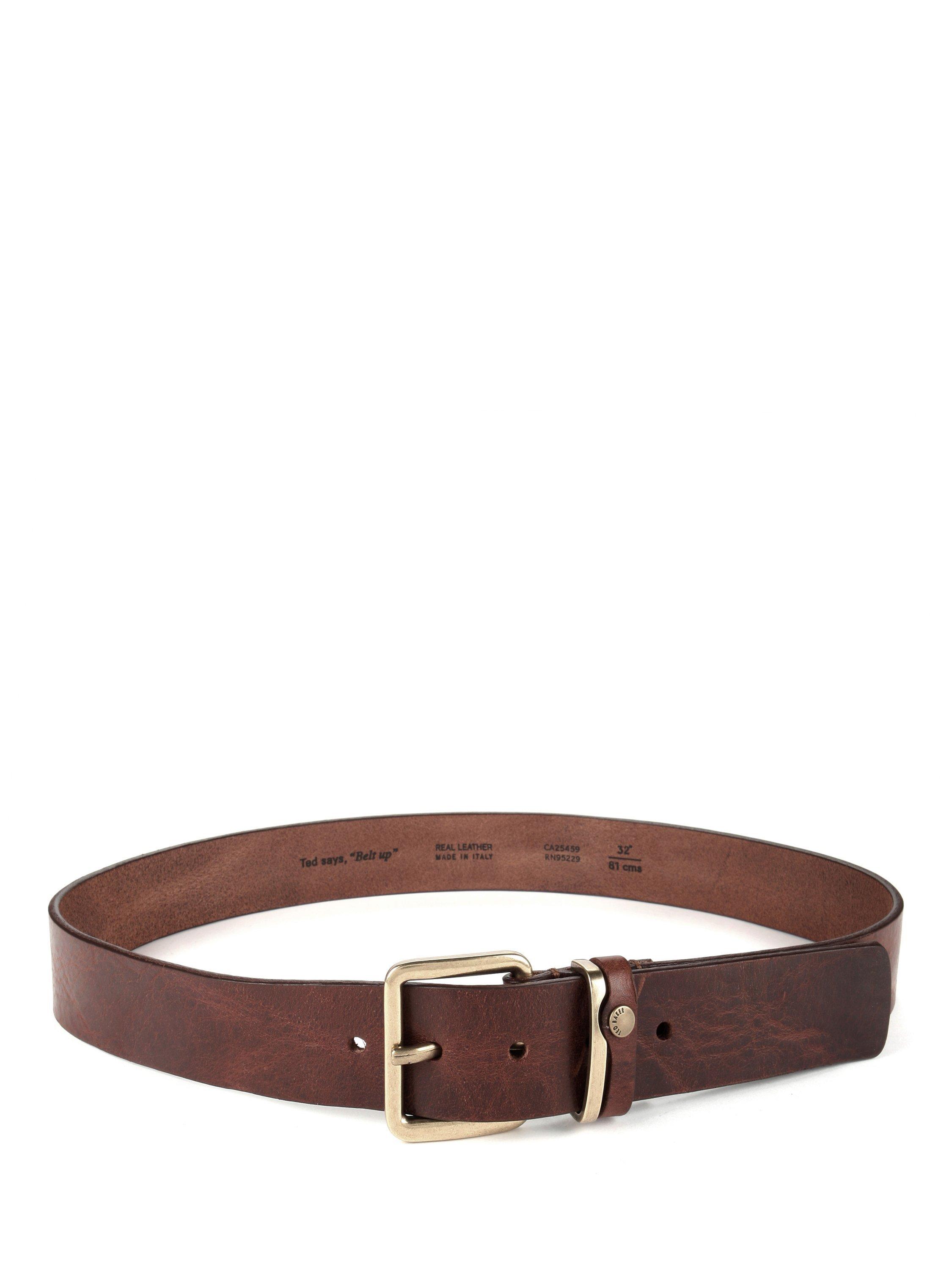 Ted Baker Katchup Leather Belt, Brown