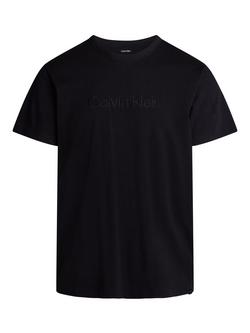 Calvin Klein Short Sleeve Lounge Top, Black