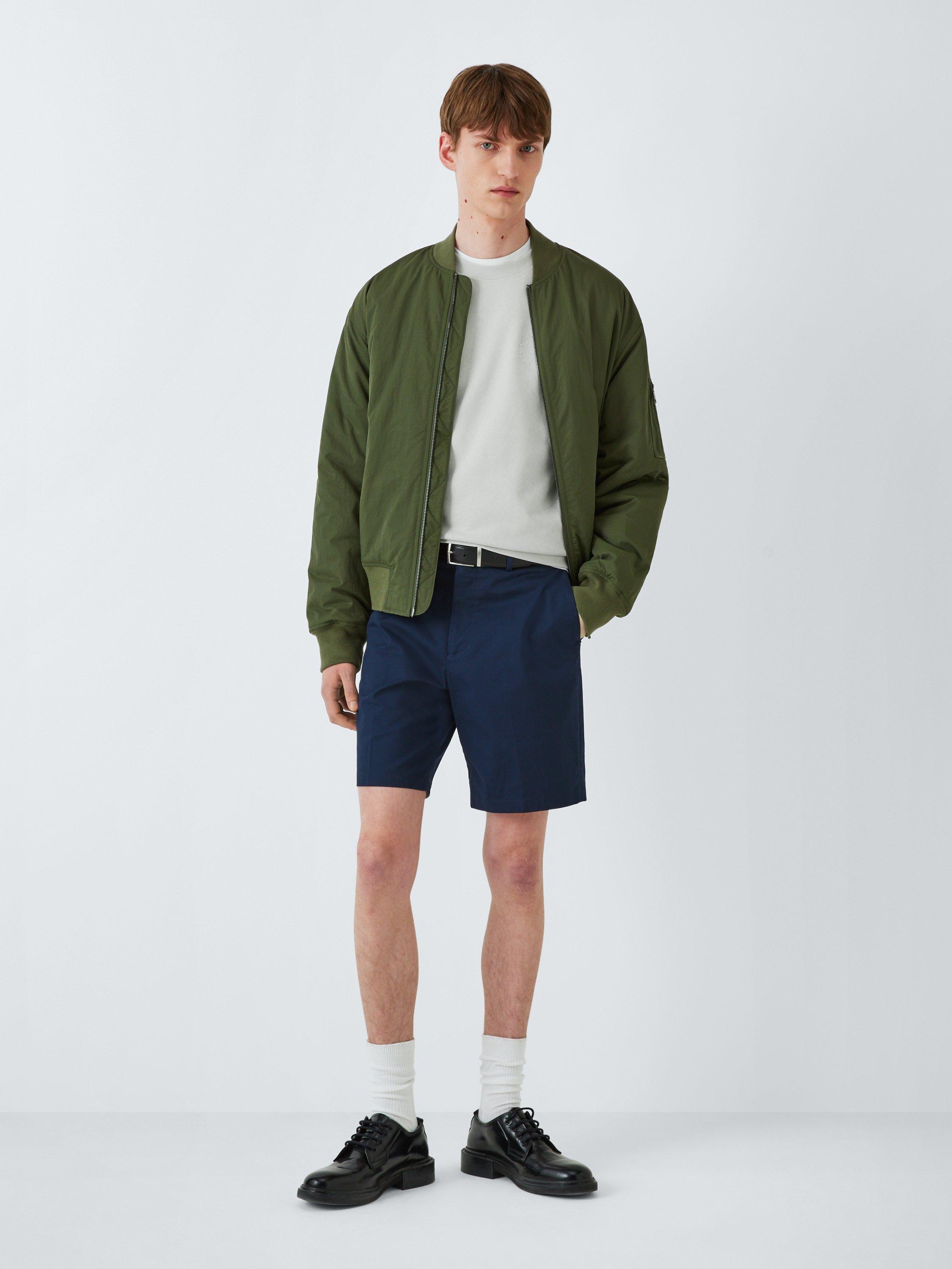 Product image 3 of 6, which shows Kin Concept Collection Embroidered Logo Cotton Knit Jumper, Smoke, S