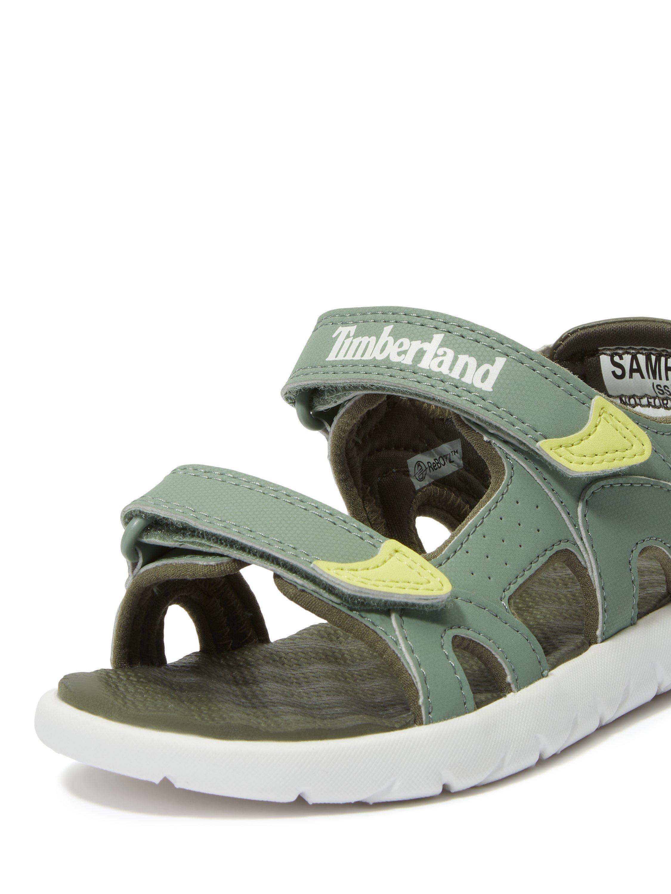 Product image 3 of 7, which shows Timberland Kids' Perkins Row Sandals, Green, EU23
