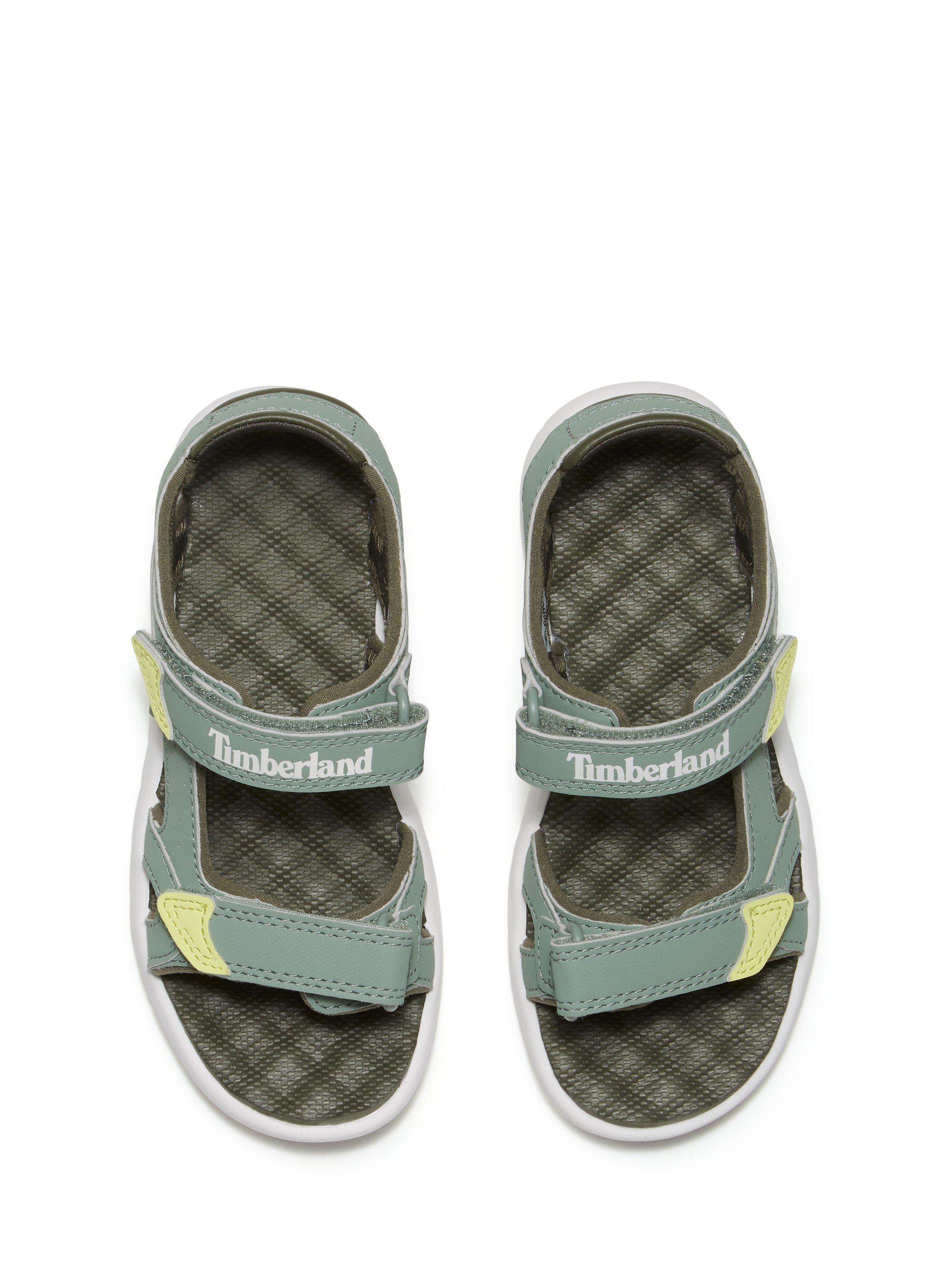 Product image 5 of 7, which shows Timberland Kids' Perkins Row Sandals, Green, EU23