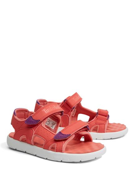 Timberland Kids' Perkins Row Sandals, Dark Pink - view 2, Dark Pink